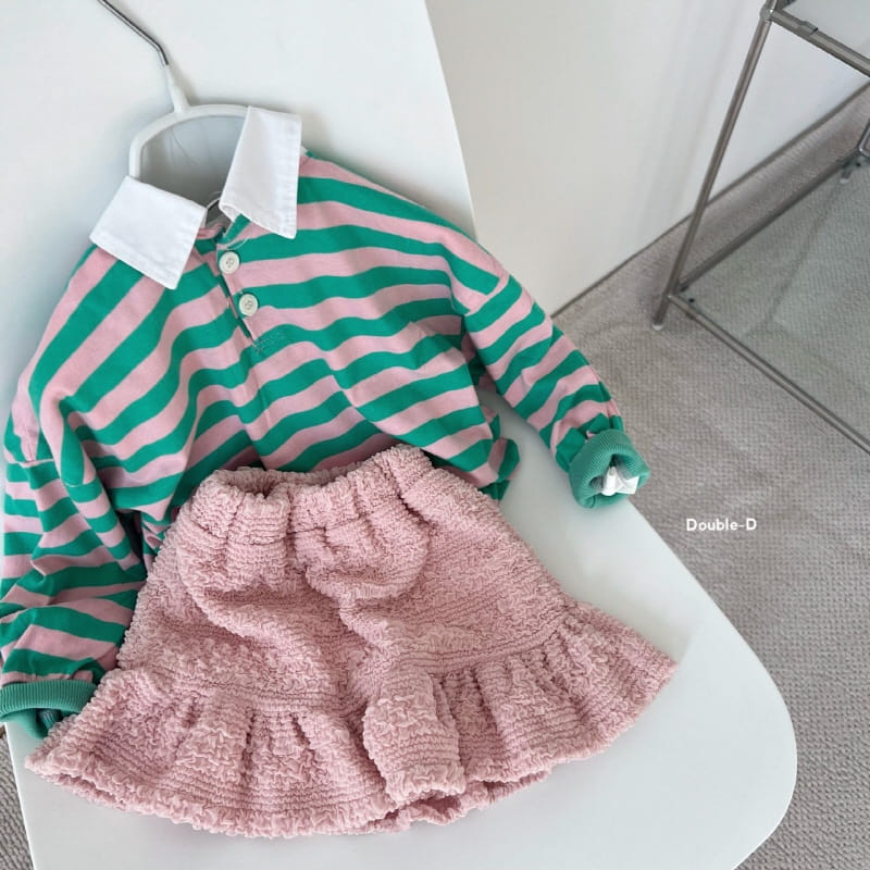 Doubled - Korean Children Fashion - #magicofchildhood - Bee Collar Tee - 7
