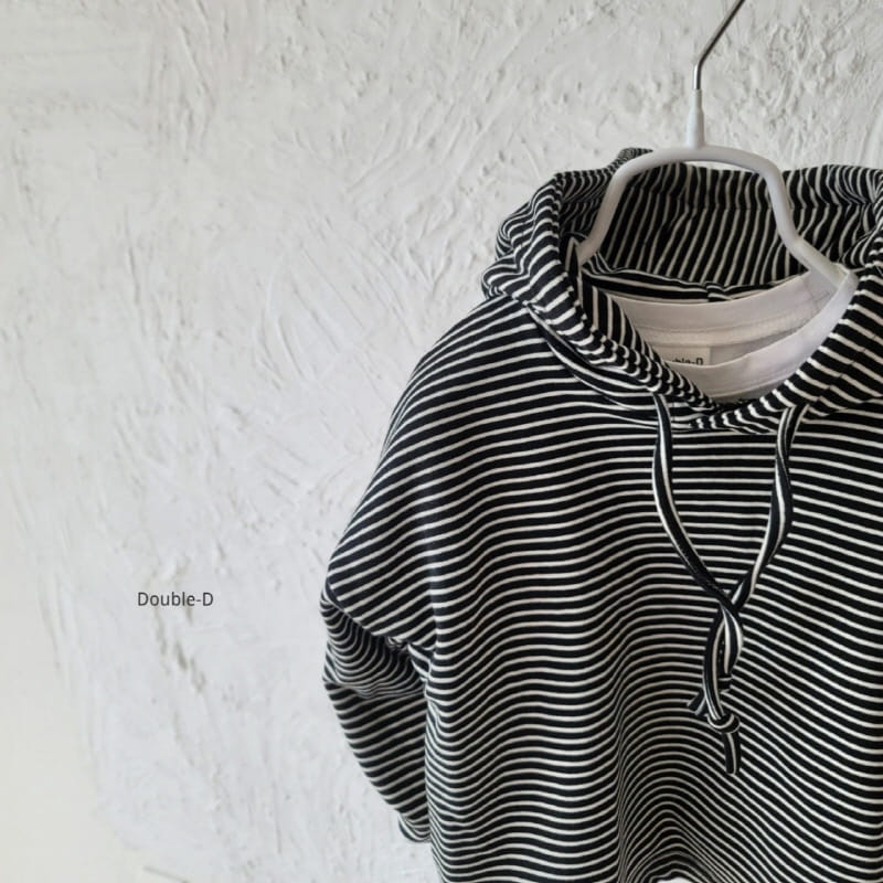 Doubled - Korean Children Fashion - #stylishchildhood - Line Hoody Tee - 6