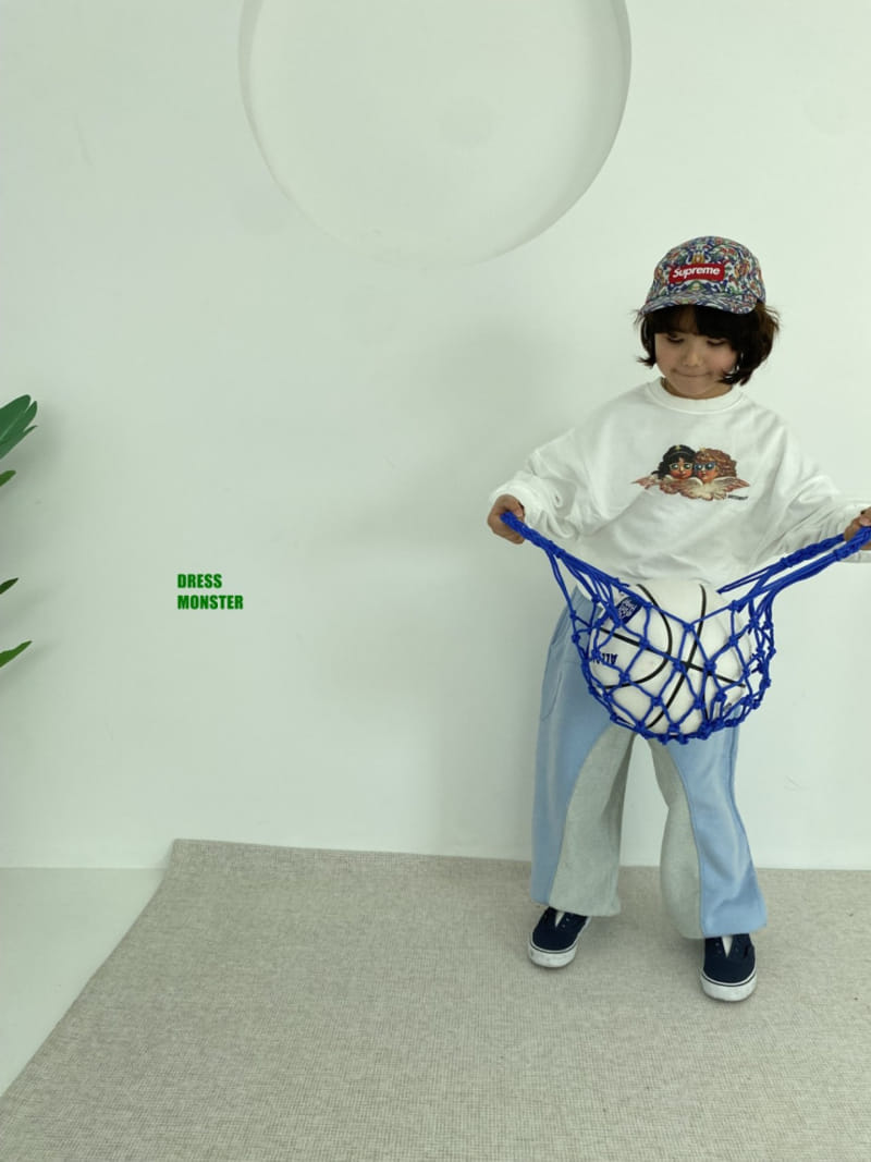 Dress Monster - Korean Children Fashion - #childofig - Angel Sweat Shirt - 11