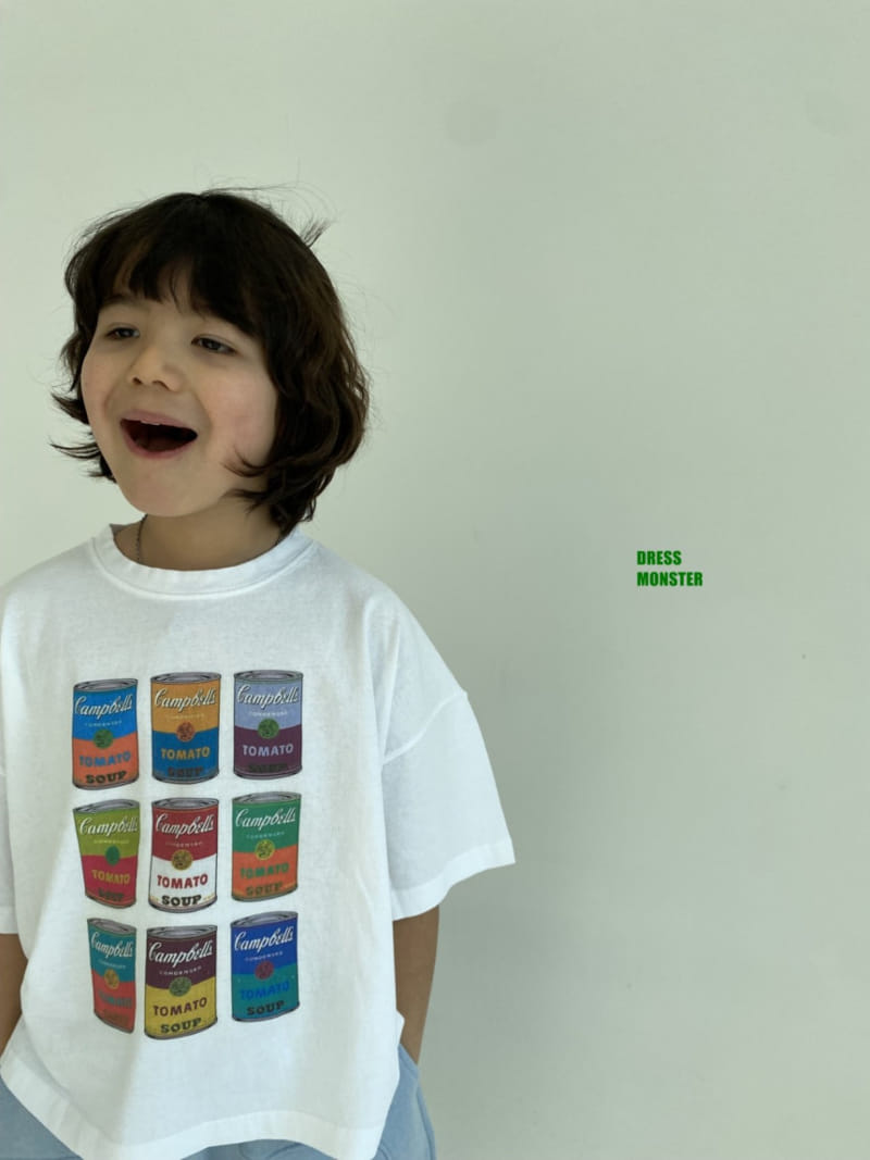Dress Monster - Korean Children Fashion - #designkidswear - Camepbell Tee With Mom - 11
