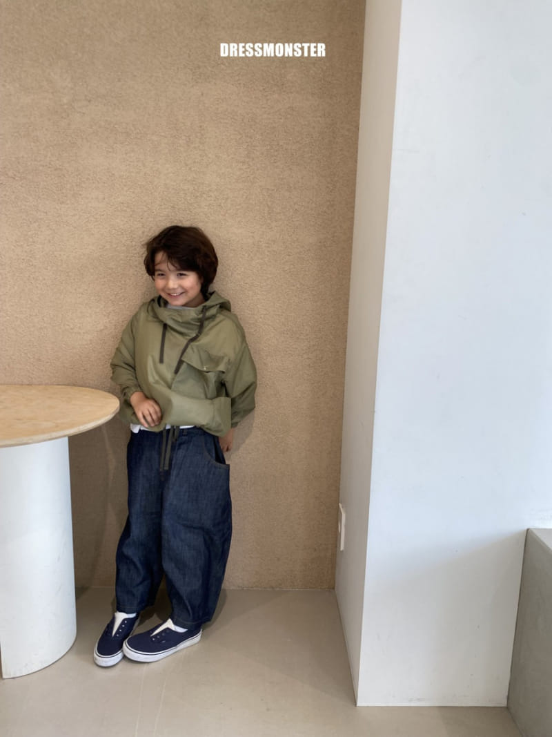 Dress Monster - Korean Children Fashion - #designkidswear - Lips Top Packable Anorak - 10
