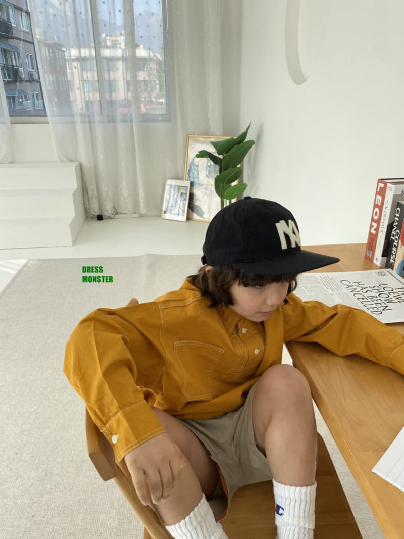 Dress Monster - Korean Children Fashion - #fashionkids - Anorak Shirt