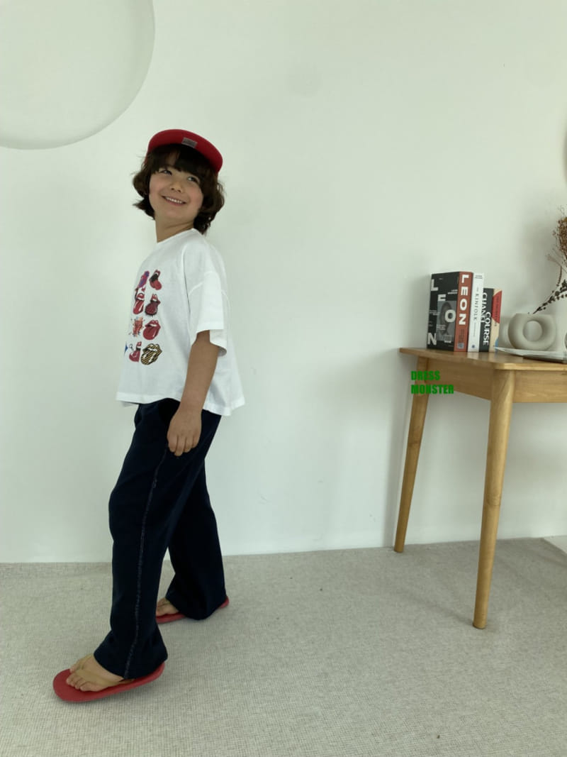 Dress Monster - Korean Children Fashion - #kidsshorts - Needles Pants - 11