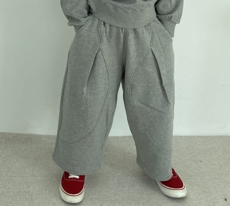 Dress Monster - Korean Children Fashion - #kidsshorts - Curve Dart Pants - 5
