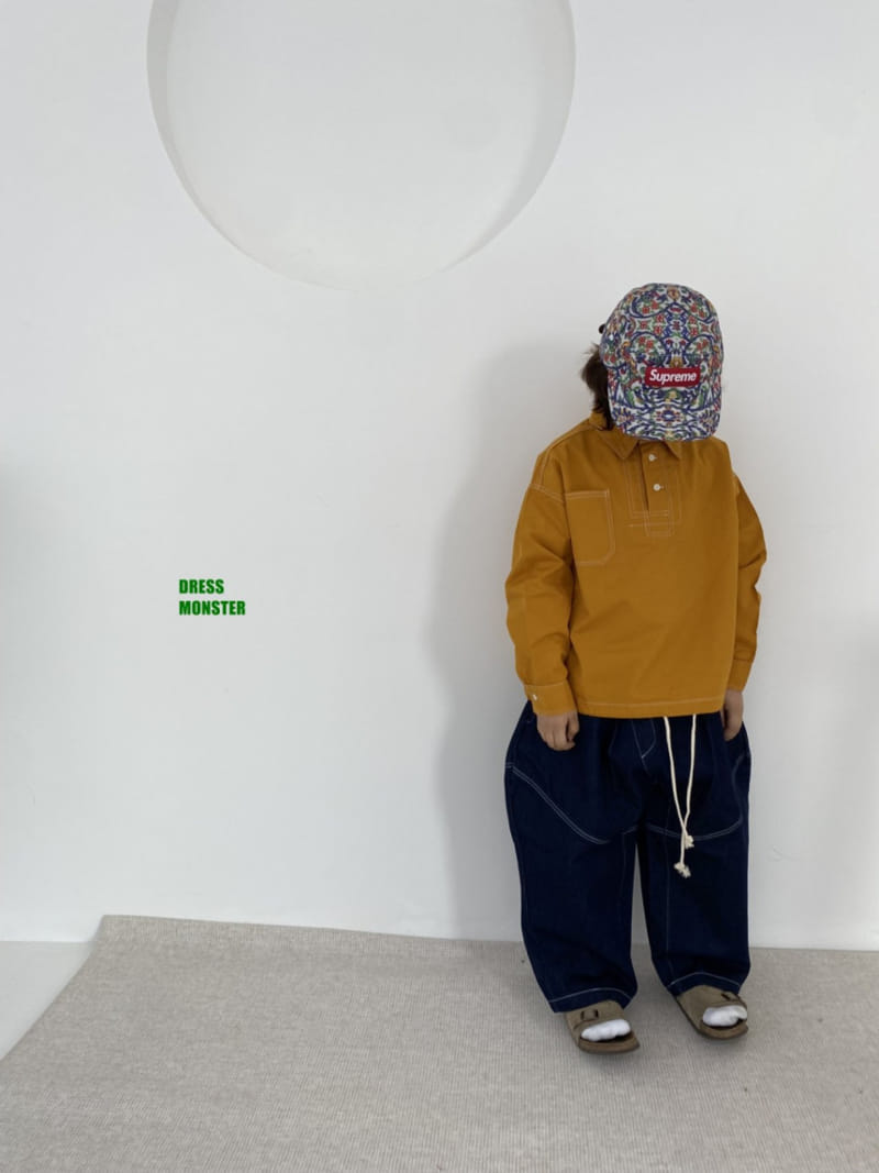 Dress Monster - Korean Children Fashion - #kidsstore - Anorak Shirt - 3