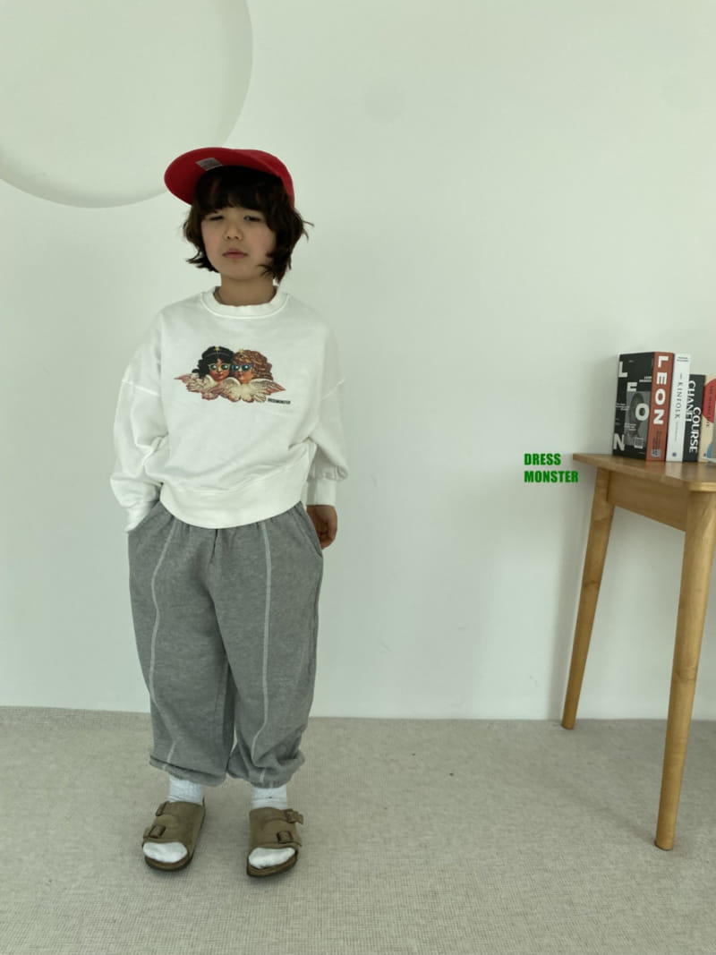 Dress Monster - Korean Children Fashion - #kidzfashiontrend - Rail Line Pants - 8