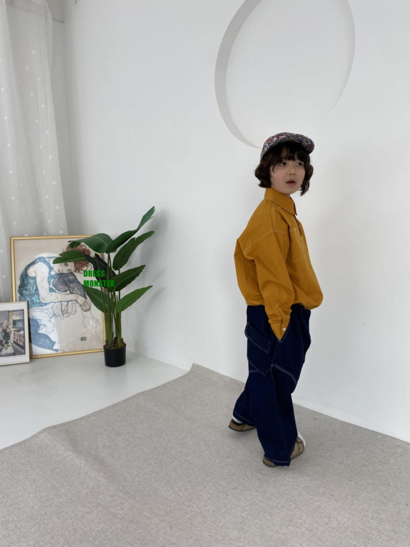 Dress Monster - Korean Children Fashion - #littlefashionista - Anorak Shirt - 6