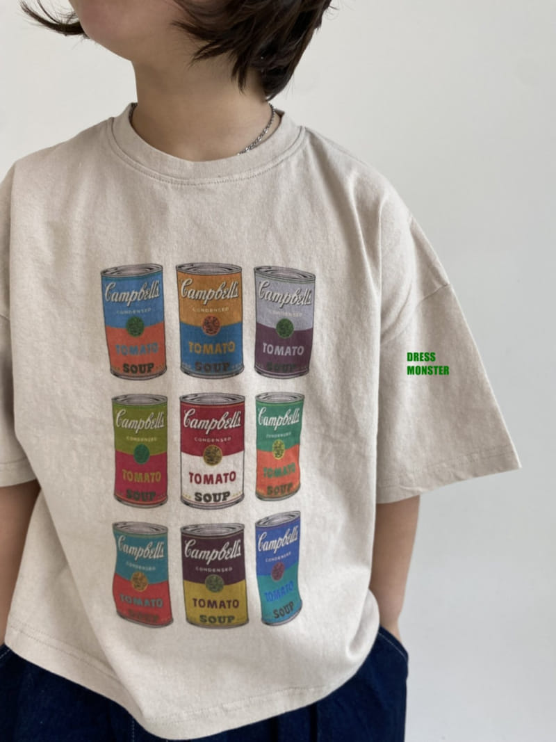Dress Monster - Korean Children Fashion - #magicofchildhood - Camepbell Tee With Mom - 3