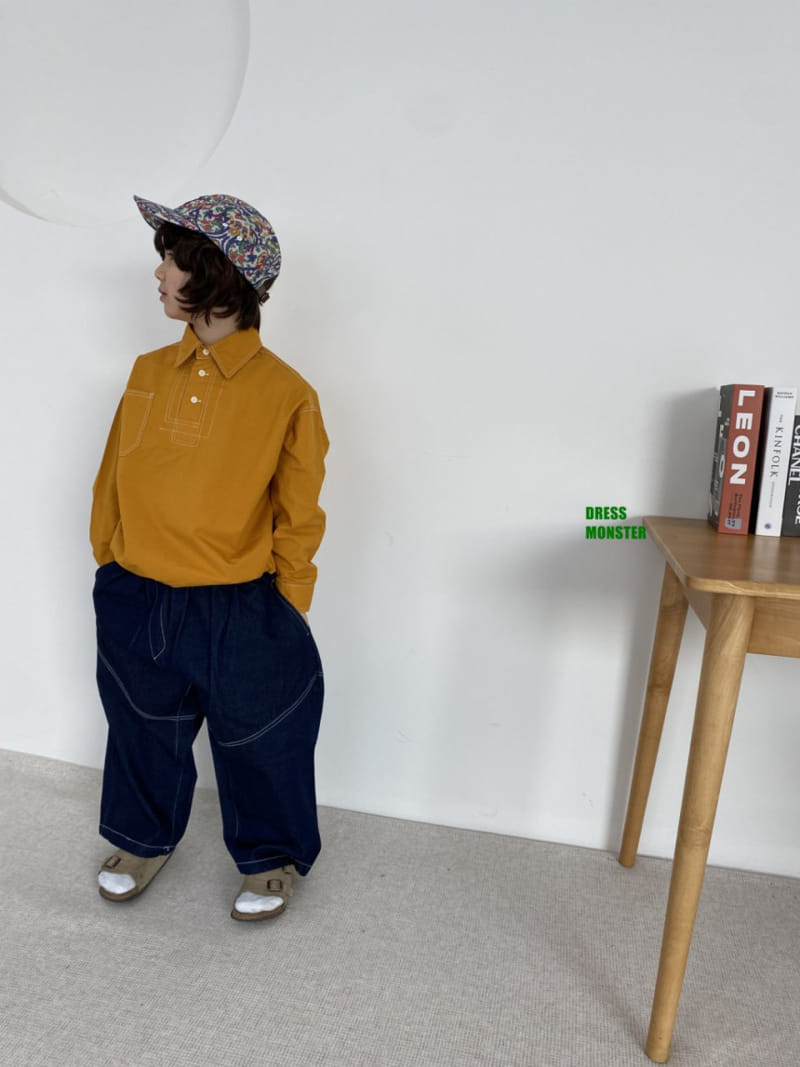 Dress Monster - Korean Children Fashion - #magicofchildhood - Anorak Shirt - 7