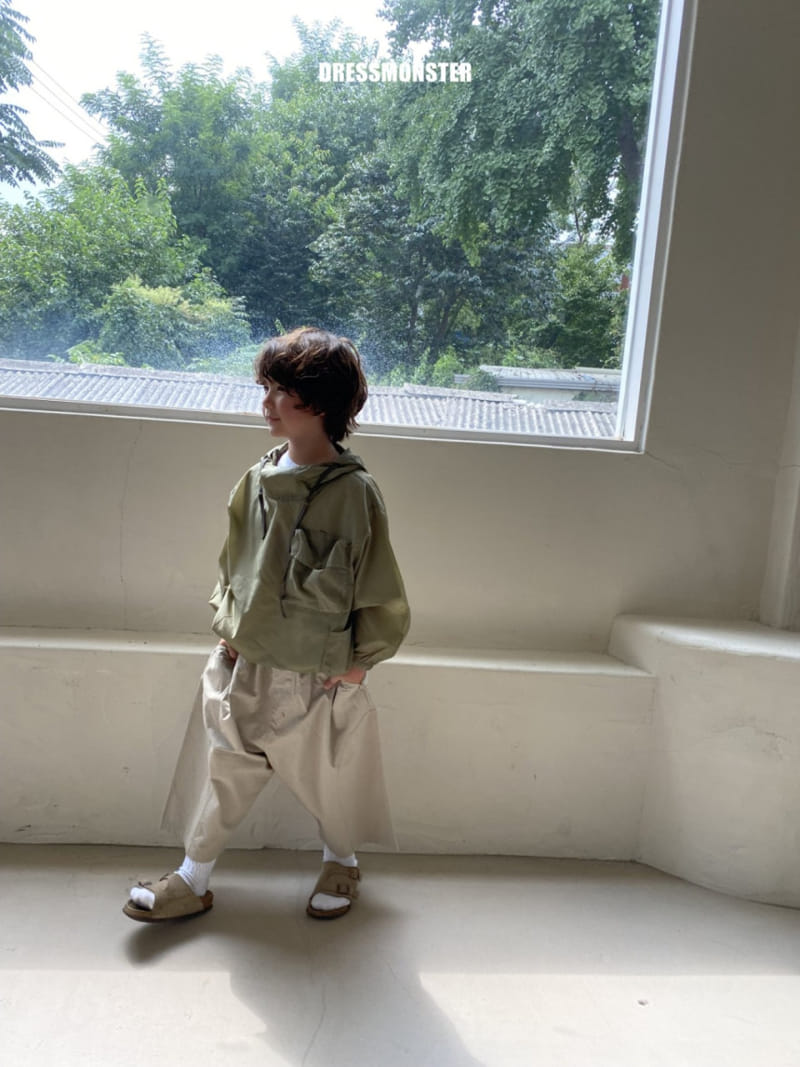 Dress Monster - Korean Children Fashion - #littlefashionista - Lips Top Packable Anorak - 4