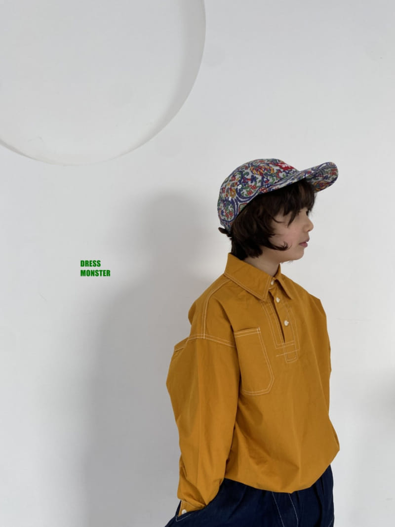 Dress Monster - Korean Children Fashion - #minifashionista - Anorak Shirt - 8