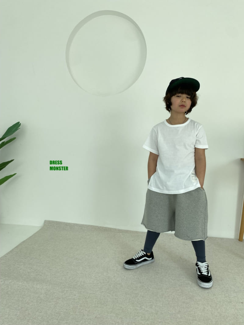 Dress Monster - Korean Children Fashion - #stylishchildhood - Over Shorts - 6