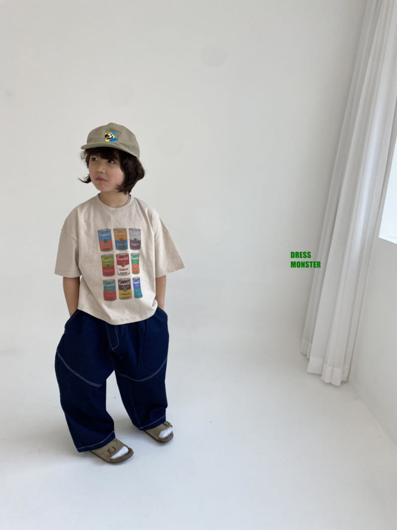 Dress Monster - Korean Children Fashion - #toddlerclothing - Camepbell Tee With Mom - 7