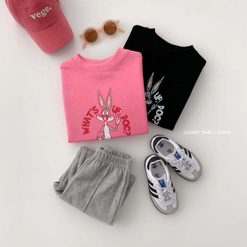 Dsaint - Korean Children Fashion - #Kfashion4kids - what's Up Bunny Sweatshirt - 9