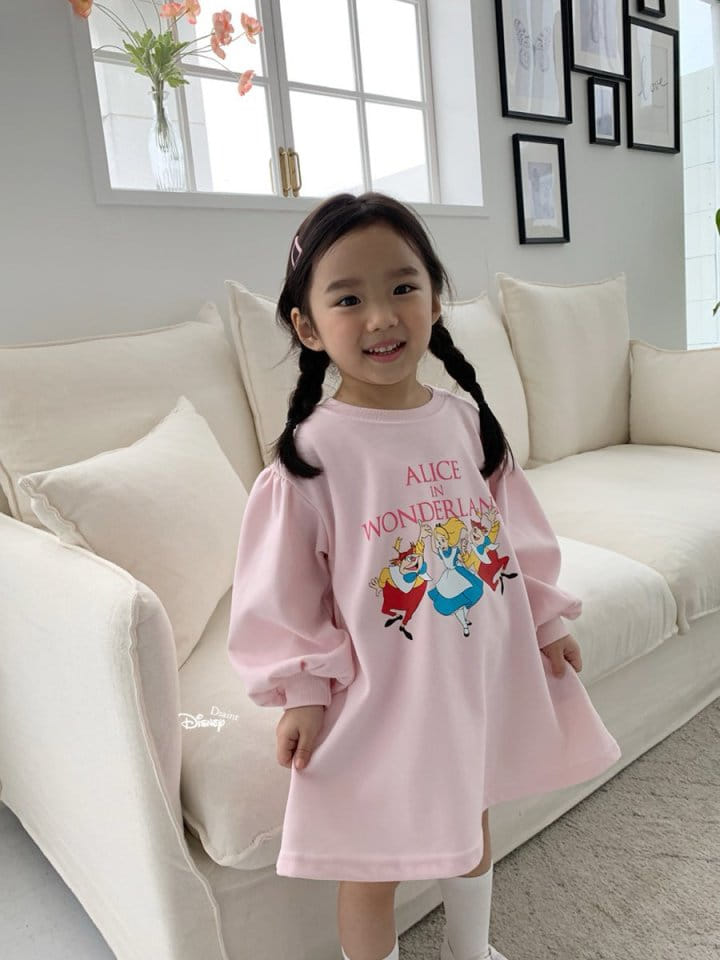 Dsaint - Korean Children Fashion - #Kfashion4kids - Wonder Alice One-Piece - 3