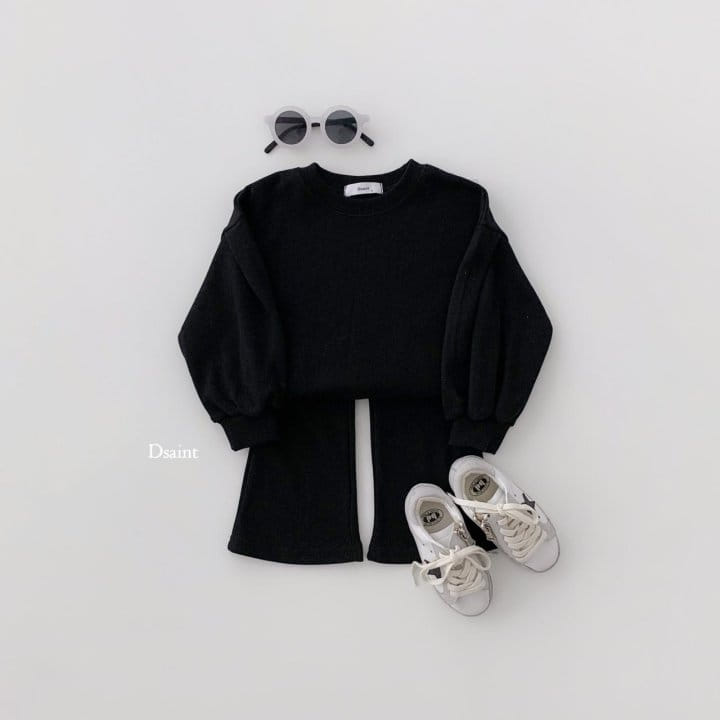Dsaint - Korean Children Fashion - #Kfashion4kids - Dalcong Wide Top Bottom Set - 7