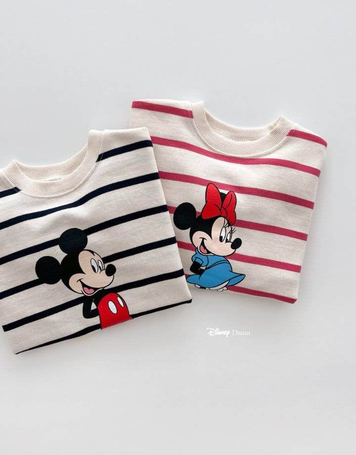 Dsaint - Korean Children Fashion - #childofig - Line ST Sweatshirt - 10