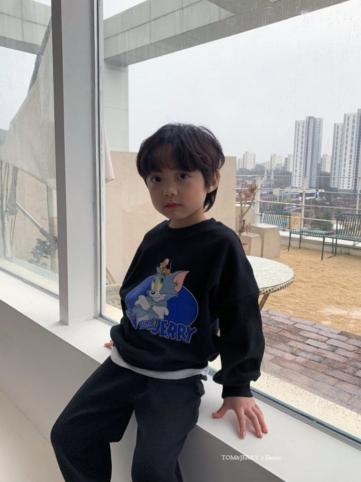 Dsaint - Korean Children Fashion - #childofig - Overhead T And J Top Bottom Set - 7