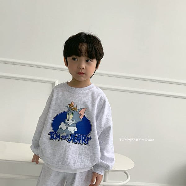 Dsaint - Korean Children Fashion - #childofig - Overhead T And J Top Bottom Set - 8