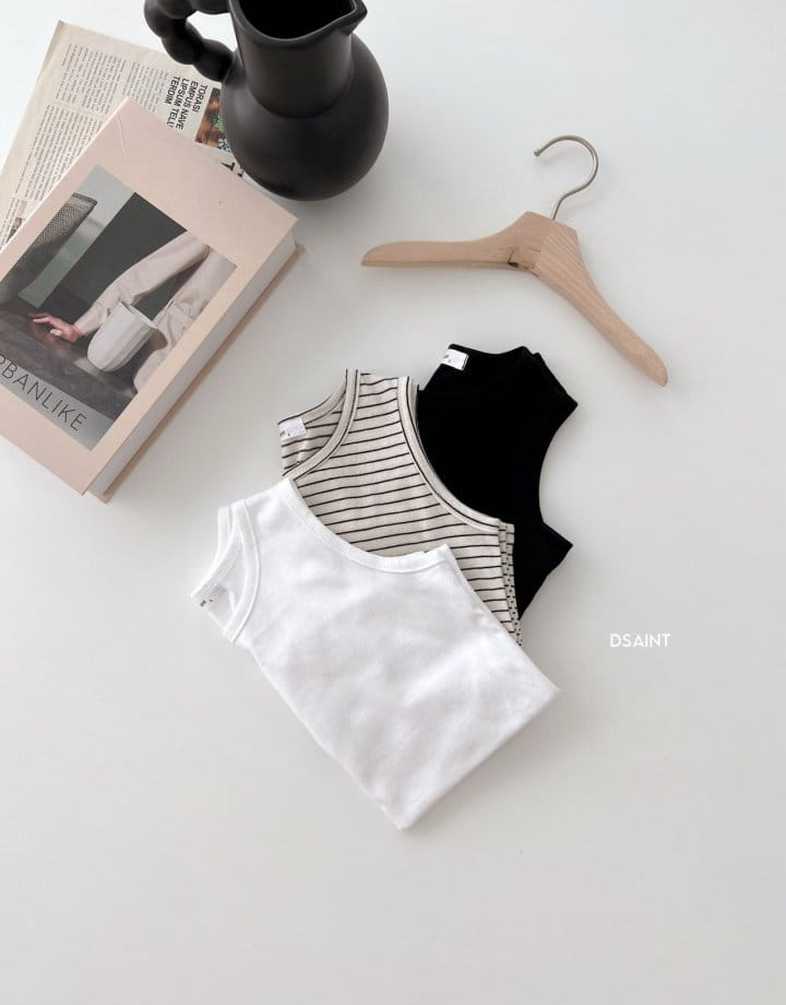 Dsaint - Korean Children Fashion - #prettylittlegirls - Sleeveless Layered Tee - 4