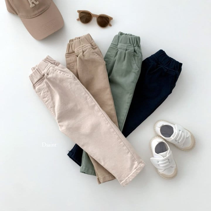 Dsaint - Korean Children Fashion - #childrensboutique - Span Tight C Baggy Pants