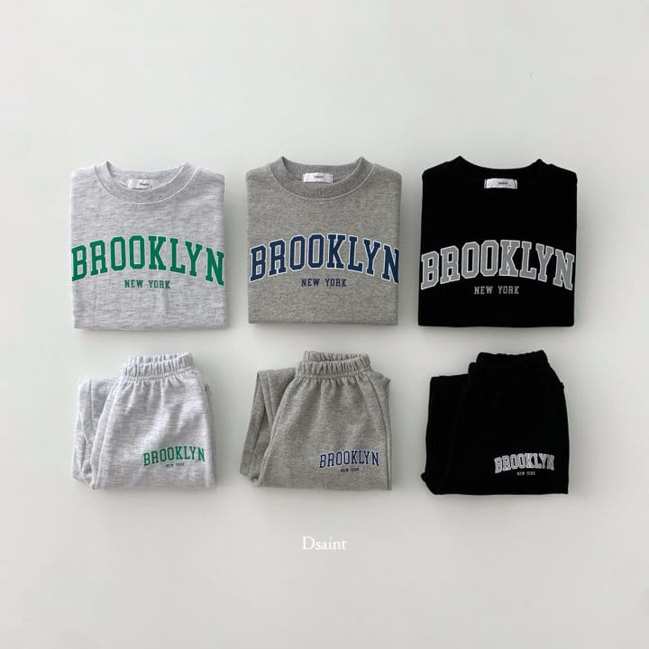 Dsaint - Korean Children Fashion - #childrensboutique - Brooklyn New York Top Bottom Set - 4