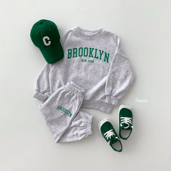 Dsaint - Korean Children Fashion - #discoveringself - Brooklyn New York Top Bottom Set - 5