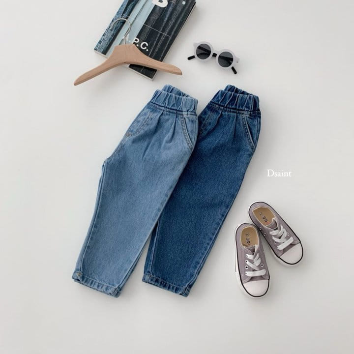 Dsaint - Korean Children Fashion - #discoveringself - Special Baggy Denim Pants