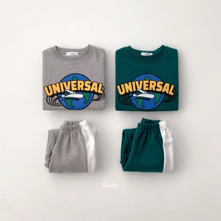 Dsaint - Korean Children Fashion - #fashionkids - Universal Jogger Top Bottom Set