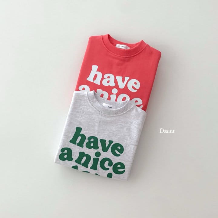 Dsaint - Korean Children Fashion - #discoveringself - Have Nice Sweatshirt - 4
