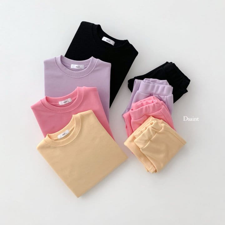 Dsaint - Korean Children Fashion - #fashionkids - Dalcong Wide Top Bottom Set - 3