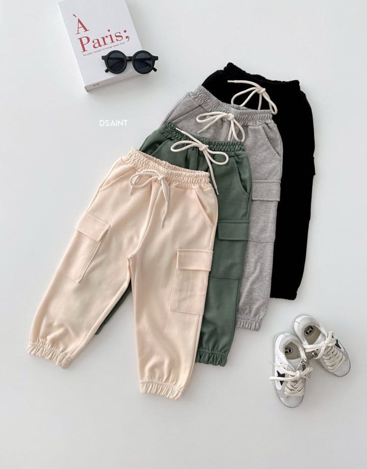 Dsaint - Korean Children Fashion - #kidsshorts - Cargo Daily Pants - 2