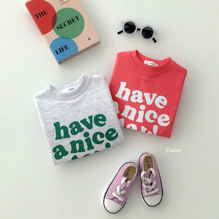 Dsaint - Korean Children Fashion - #kidsshorts - Have Nice Sweatshirt - 5