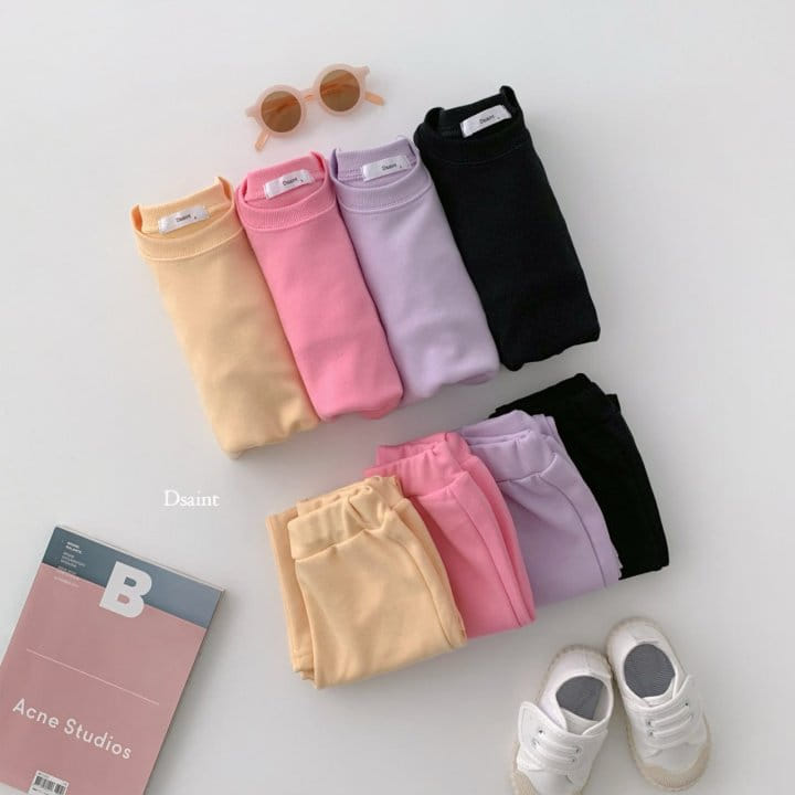 Dsaint - Korean Children Fashion - #fashionkids - Dalcong Wide Top Bottom Set - 4