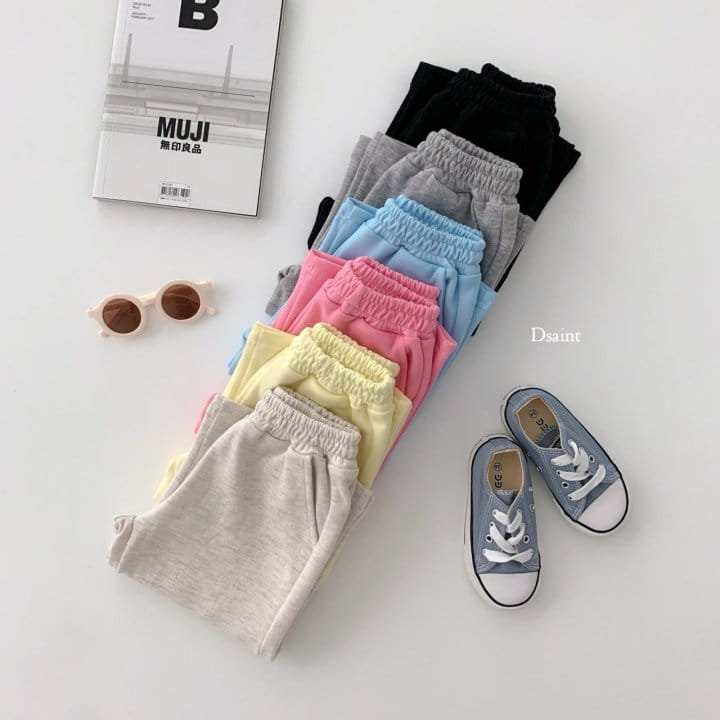 Dsaint - Korean Children Fashion - #kidsshorts - Form Wide Pants - 4