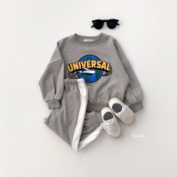Dsaint - Korean Children Fashion - #kidsstore - Universal Jogger Top Bottom Set - 3