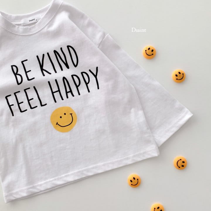 Dsaint - Korean Children Fashion - #kidsstore - Weekend Smile Tee - 5