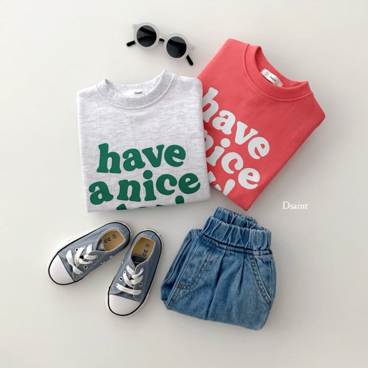 Dsaint - Korean Children Fashion - #kidzfashiontrend - Have Nice Sweatshirt - 7