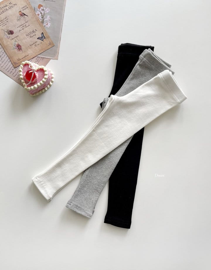 Dsaint - Korean Children Fashion - #littlefashionista - Tight Leggings - 2