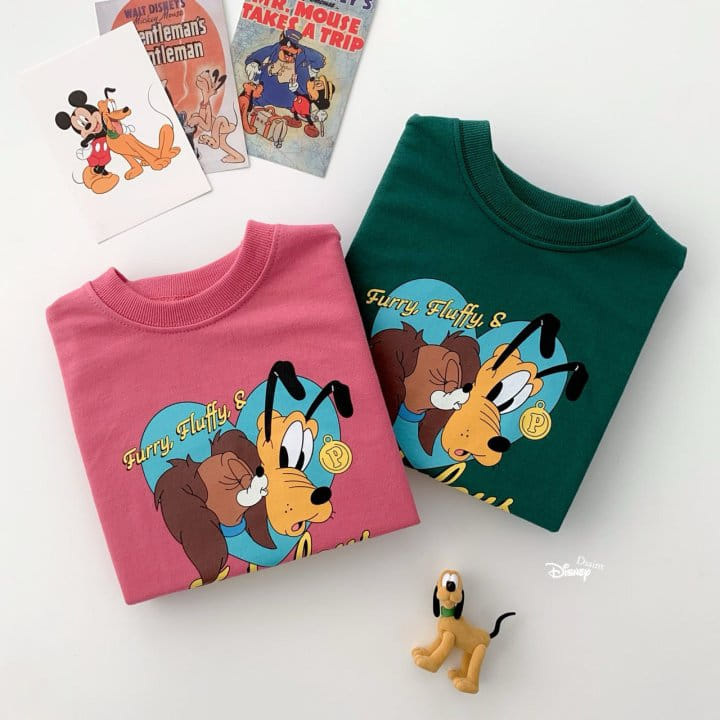 Dsaint - Korean Children Fashion - #littlefashionista - Puppy Goofy Sweatshirt