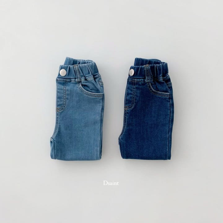 Dsaint - Korean Children Fashion - #magicofchildhood - Best Straight Span Denim pants - 3
