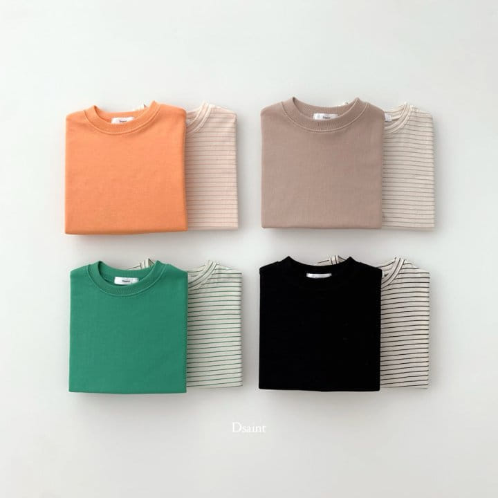 Dsaint - Korean Children Fashion - #magicofchildhood - Sensitivity Sweatshirt One Plus One Tee
