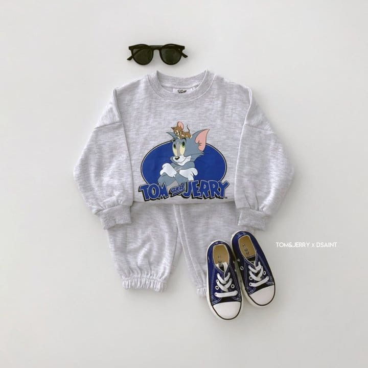 Dsaint - Korean Children Fashion - #littlefashionista - Overhead T And J Top Bottom Set - 4