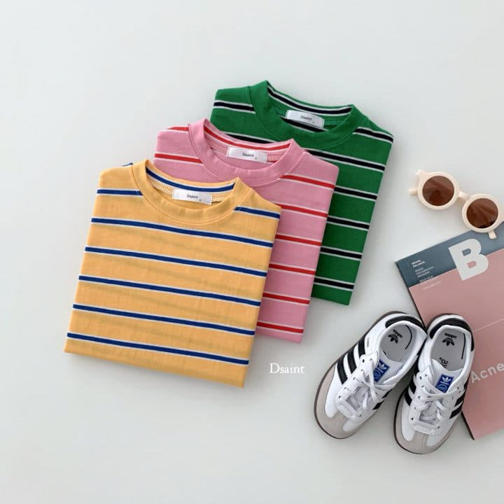 Dsaint - Korean Children Fashion - #minifashionista - Multi ST Tee - 3