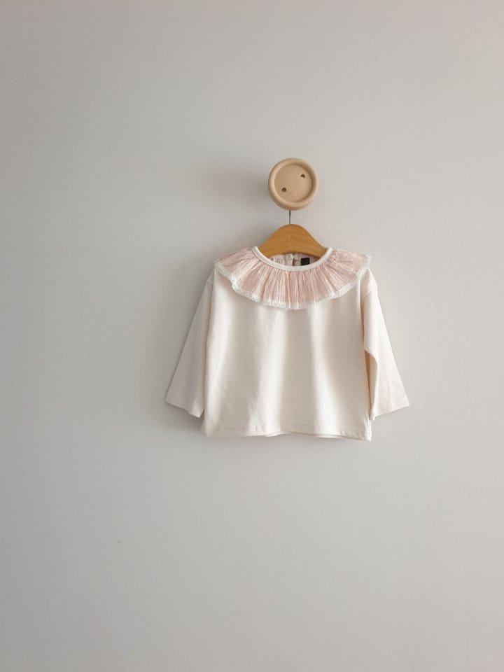 Eclair - Korean Children Fashion - #discoveringself - Ruffle Tee - 3