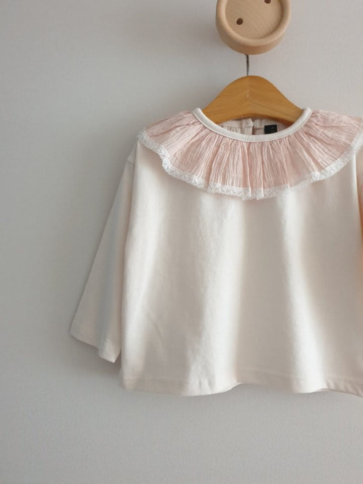 Eclair - Korean Children Fashion - #kidsshorts - Ruffle Tee - 5