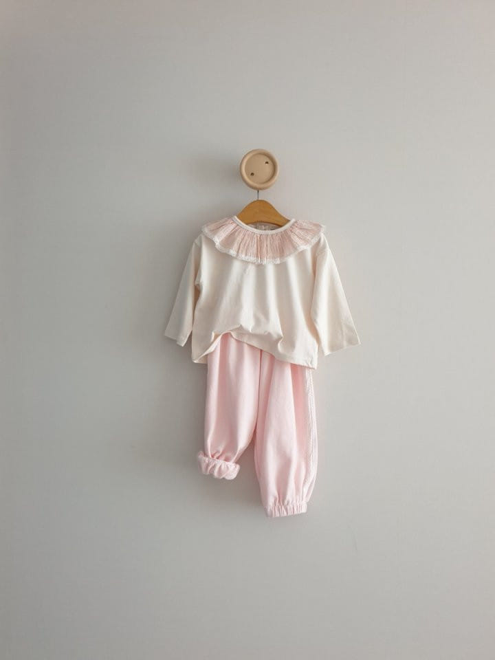 Eclair - Korean Children Fashion - #kidsstore - Ruffle Tee - 6