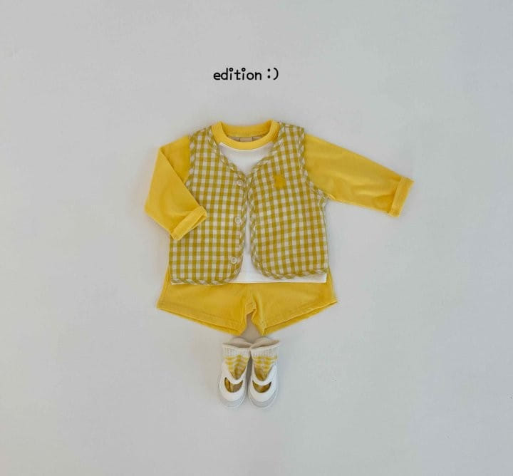 Edition - Korean Children Fashion - #fashionkids - Fruit Single Top Bottom Set - 8