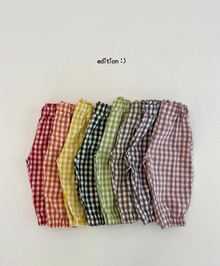 Edition - Korean Children Fashion - #magicofchildhood - Check Guzheng Pants