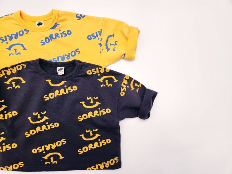 Ellykiki - Korean Children Fashion - #childrensboutique - Smile Box Fit Tee